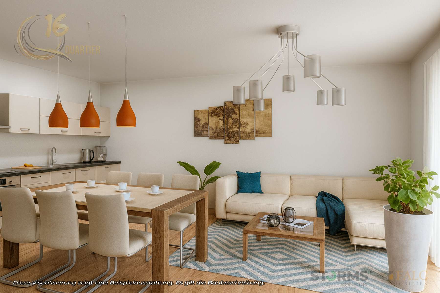 Wohn- und Essbereich